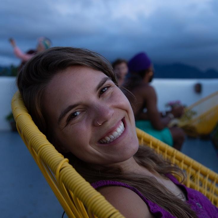 Portrait of Alex Rivera, group coordinator and fusion cooking expert